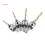 Adjustable Dumbbell Set 20kg Total Space Saving Rubber Coated Grey 2
