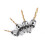 Adjustable Dumbbell Set 20kg Total Space Saving Rubber Coated Grey 4