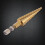 High Speed Steel Titanium Coated Step Drill Bit 3-13mm Hex Shank 11