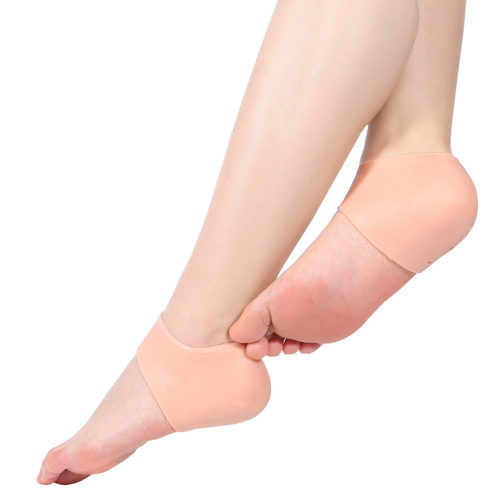 2PCS Silicone Heel Socks Gel Moisturizing Foot Care One Size