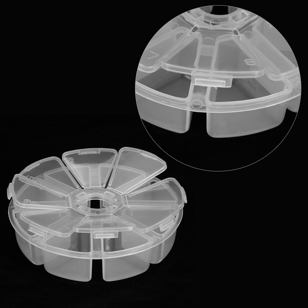 Multi Grid Nail Decoration Storage Container