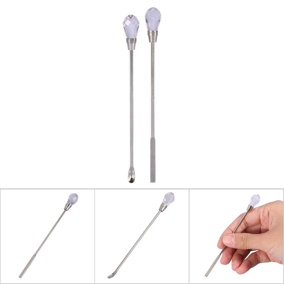 Nail Spatula Spoon Acrylic Gel Mixing Tool Set