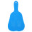 Blue Handheld Mirror Compact Plastic Handle 25cm Beauty Tool 11