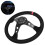 Auto Racing Lenkrad 35cm Rot mit 反绒 Bezug 18