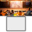 1pc Portable Foldable Non-crease White Projector Screen 16:9 (60in) 2