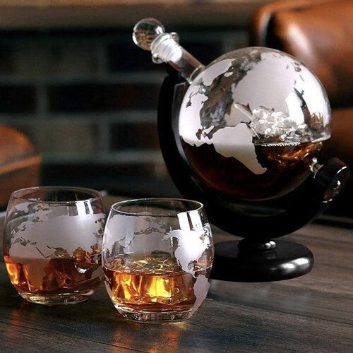 Carafe - globe - Malatec 22553 whiskey set 2