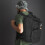 Small black tourist backpack 23089 16