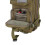 Green small tourist backpack 23243 6