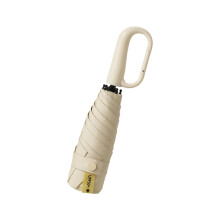 Automatic Umbrella With Sun Protections-light yellow