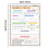 Educational Posters Set for Mathematics Concept with Colorful 3