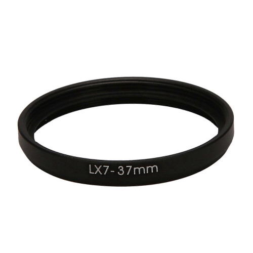 37Mm linsefilteradapter ring til Panasonic Lumix DMC Lx7 DMW-Fa1 sort ATLX7Bk