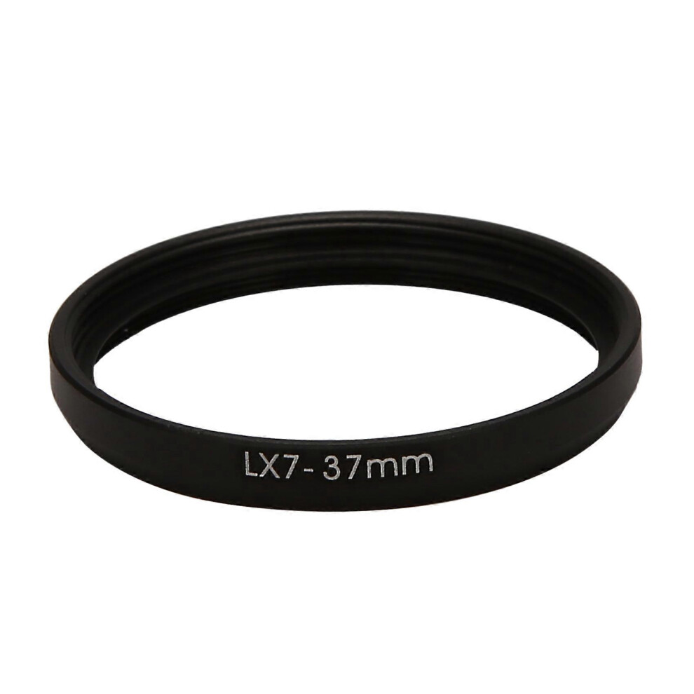 37Mm Lens Filter Adapter Ring For Panasonic Lumix Dmc Lx7 Dmw-Fa1 Atlx7bk Black 6935161845129