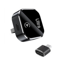 2-in-1 Wireless Mini Slim Adapter für Carplay Android Auto USB Dongle Adapter verkabelt Carplay zu Wireless Plug Play Schwarz