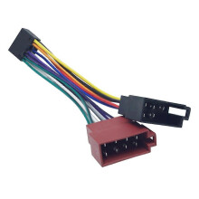 Auto-Kabel-Kabel-Adapter für Kenwood / JVC Auto Stereo Radio ISO-Standard Steckeradapter 16-Pin-Steckerkabel Plug-Play