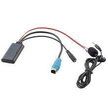 Autoradio KCE-237B AUX Eingang Ersatz 3,5MM Audio MP3 Bluetooth 5.0 Mikrofonadapter für Alpine