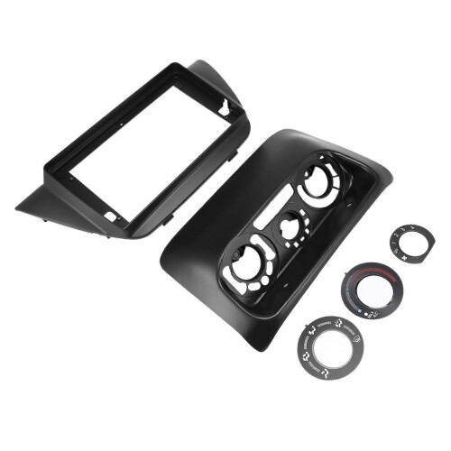 Πρόσοψη αυτοκινήτου 9 ιντσών για 2000-2010 Mitsubishi Lancer IX 2Din Fascia Audio Fitting Adaptor Panel Frame 2