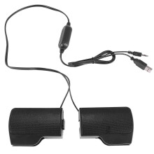Clip Mini Portable USB Stereo Lautsprecher Soundbar für Notebook, Laptop, Computer, PC, MP3-Handy, Musikplayer