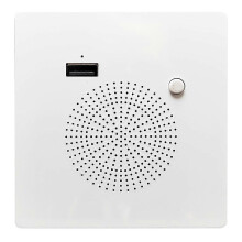 Bluetooth-Lautsprecherpanel Heim-USB-Ladepanel Audio Wandmontierter USB-USB-Stick-Wiedergabe