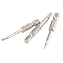 5pcs 50mm S2 Steel Triangle Screwdriver Bits Set TA1.8-TA3.0 with Magnetism