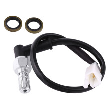 Universal Motorcycle Hydraulic Brake Pressure Rear Light Switch Hollow Bolt M10x1.25MM