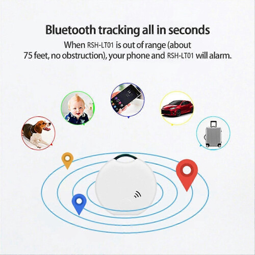 Bluetooth Smart Tracker Device Two-Way Search Android IOS Key Tracker Item Locator Work with Smart L 2