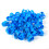 100PCS Blue Plastic Poultry Leg Rings 16MM Numbered Breeding Bands 2