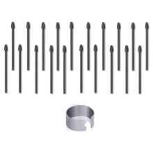20-PCS-Markerstiftstifte kompatibel mit dem Remarkable 1/2 Tablet-Stift, Ersatzspitzen/Federn für den Remarkable 1/2-Stift