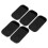 5 Pcs Black Car Anti Slip Pad Set 21