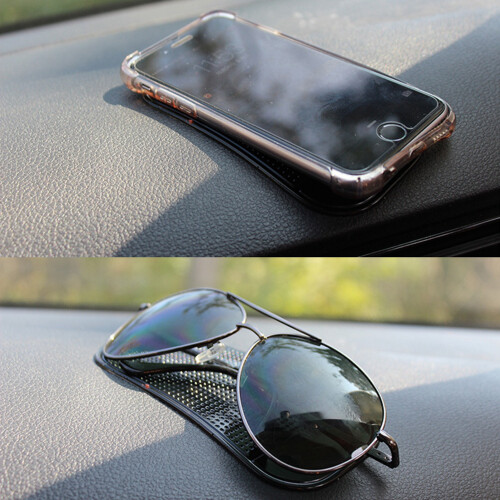 5 Pcs Black Car Anti Slip Pad Set