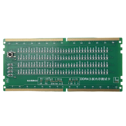 Placa de teste DDR4 RAM Slot de memória LED Desktop Motherboard Analyzer Analyzer 1