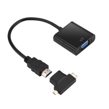 HDMI to VGA Adapter for Laptop and Projector Use