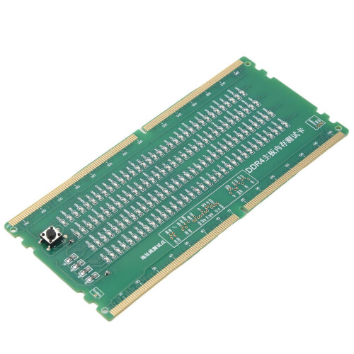 Placa de teste DDR4 RAM Slot de memória LED Desktop Motherboard Analyzer Analyzer 2