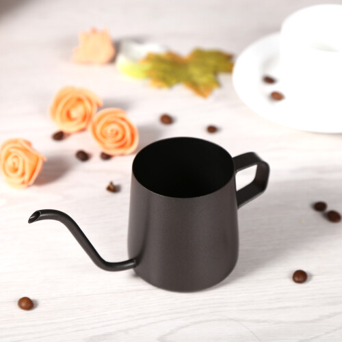 Black Steel Pour Over Kettle 250ml