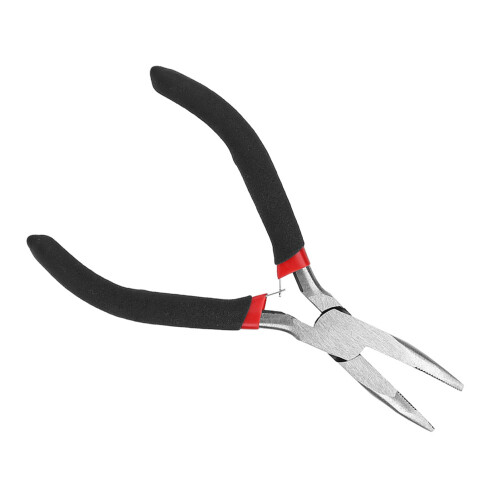 4Pcs Hair Extension Kit with Micro Rings, Pliers & Pulling Needles