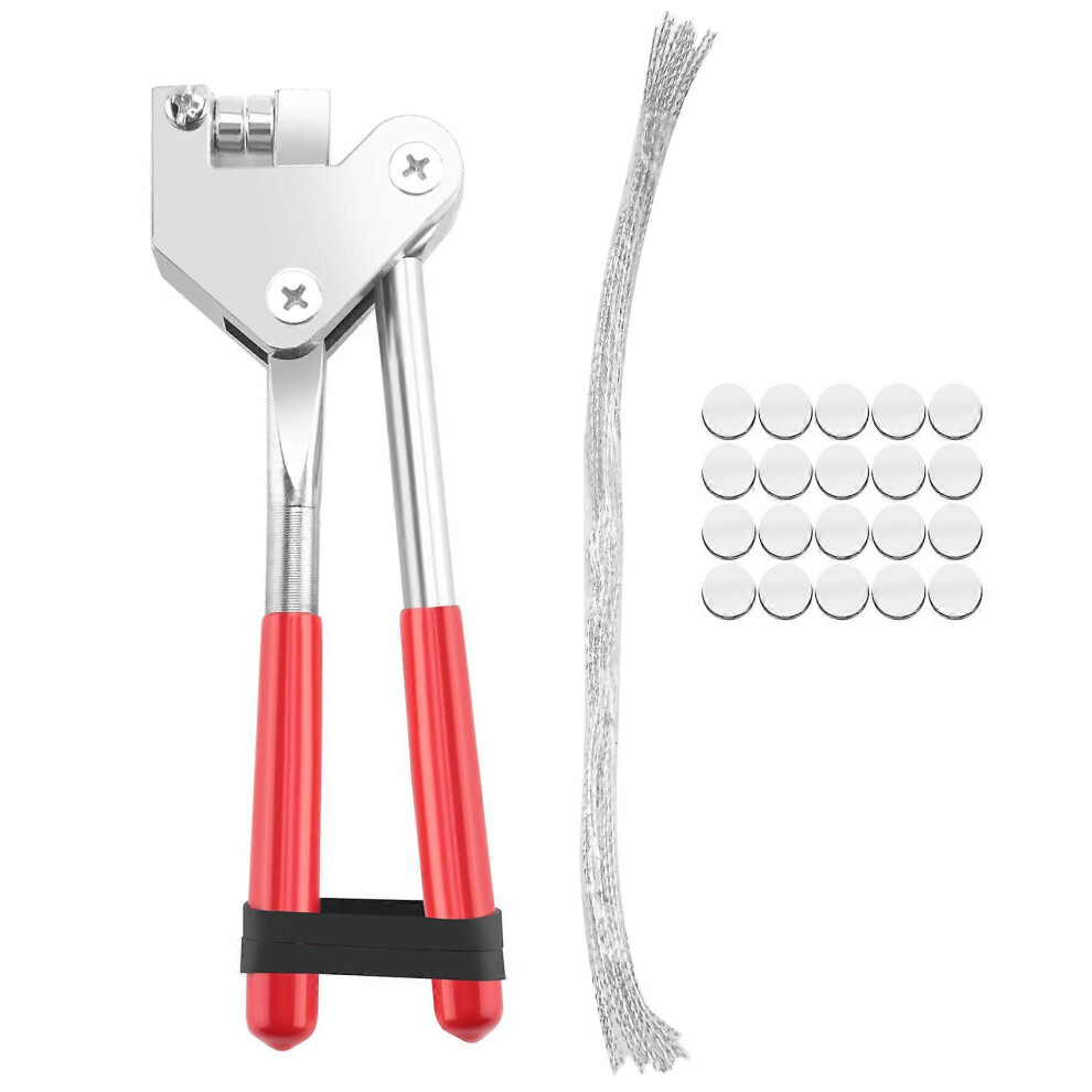 Plier 20Pcs 10X5mm Sealed Beans Sealing Wire Lead Seal Sealing Pliers Calipers For Seal Water Meter Anti-Theft Sealing 6935161841626
