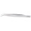 5.9" Long Silver Tone Bent Curved Tip Tweezers Forceps Plier Hand Tool 5