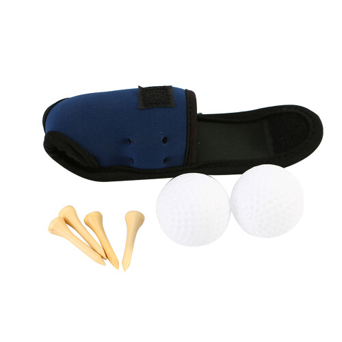 Elastic Fabric Golf Pouch with Belt Clip 2