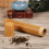 Natural Bamboo Tea Jar Container 2.5x15.5cm Eco-Friendly Storage Box 3