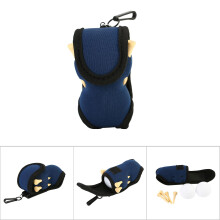 Elastic Fabric Golf Pouch with Belt Clip