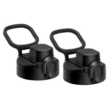 2 Stücke Ersatz-Ausgussdeckel Auto-Flip-Deckel für Hydroflask 16.12.18.20/32/40/64 oz Sport-Wasserflaschen mit breitem Mund.
