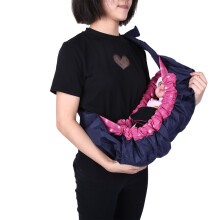 Adjustable Newborn Baby Wrap Carrier 0-6 Months, 9kg, Cotton Polyester