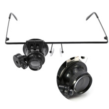 20X LED Light Magnifying Eyeglass for Jewelry & Watch Repair