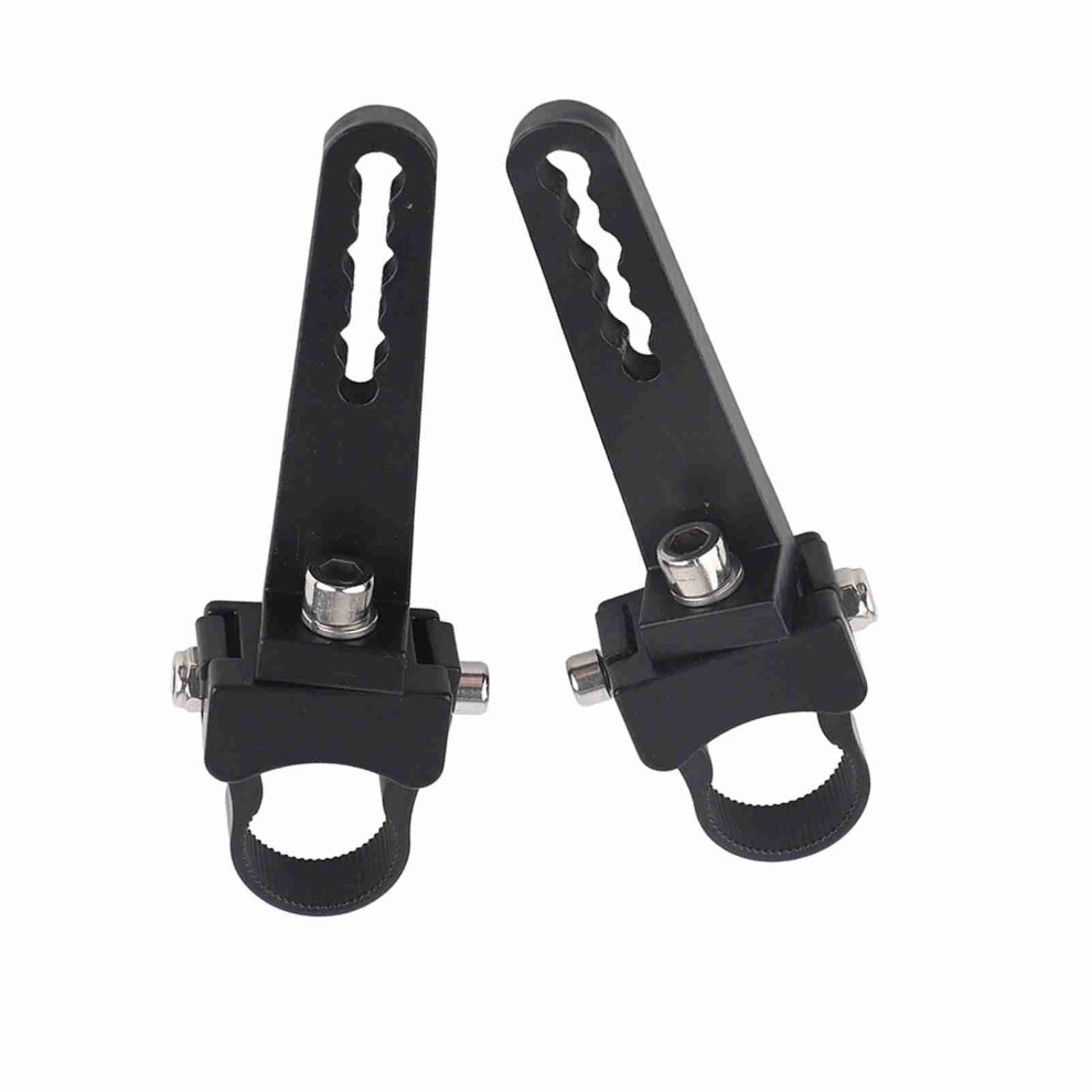 1" Aluminum Tube Bull Bar Mount Bracket Clamp For Led Off-Road Light/Black 8481392970744