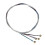 4 Τμχ Α Χορδές Βιολιού E-A-D-G Core Steel+Nickel Wound Εξαιρετικά Έγχορδα Μέρη Μουσικού Ορ 2