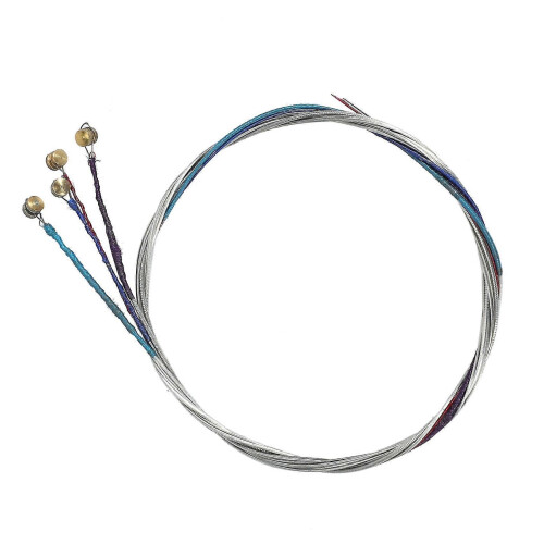 4 Τμχ Α Χορδές Βιολιού E-A-D-G Core Steel+Nickel Wound Εξαιρετικά Έγχορδα Μέρη Μουσικού Ορ