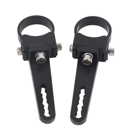1.5" Aluminum Tube Mount Bracket Clamp for LED Work Light, Black 1
