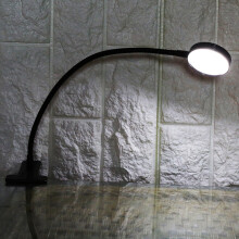 Portable USB Desk Lamp for Eyebrow Tattoo & Reading, Black