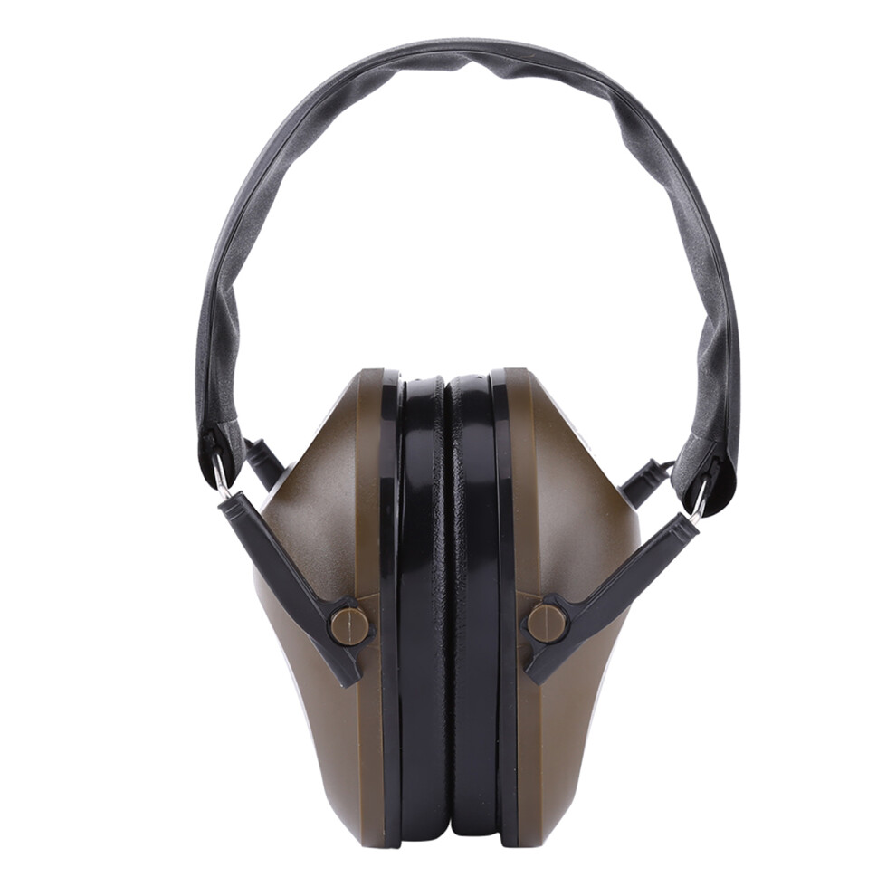 Industrial Noise Reduction Earmuffs Foldable Comfort 21Db Nrr Brownish Green.uk 9491392972289