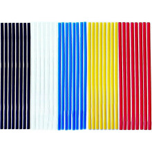 40Pcs Kunststoff-Schweißstäbe – 9,8" Kunststoff-Schweißstäbe Reparaturstreifen Gängige flache Kunststoff-Schweißstangen