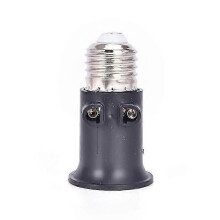 Pbt feuerfeste E27 Lampenadapter Sockelsockel-Umrüstung mit EU-Stecker